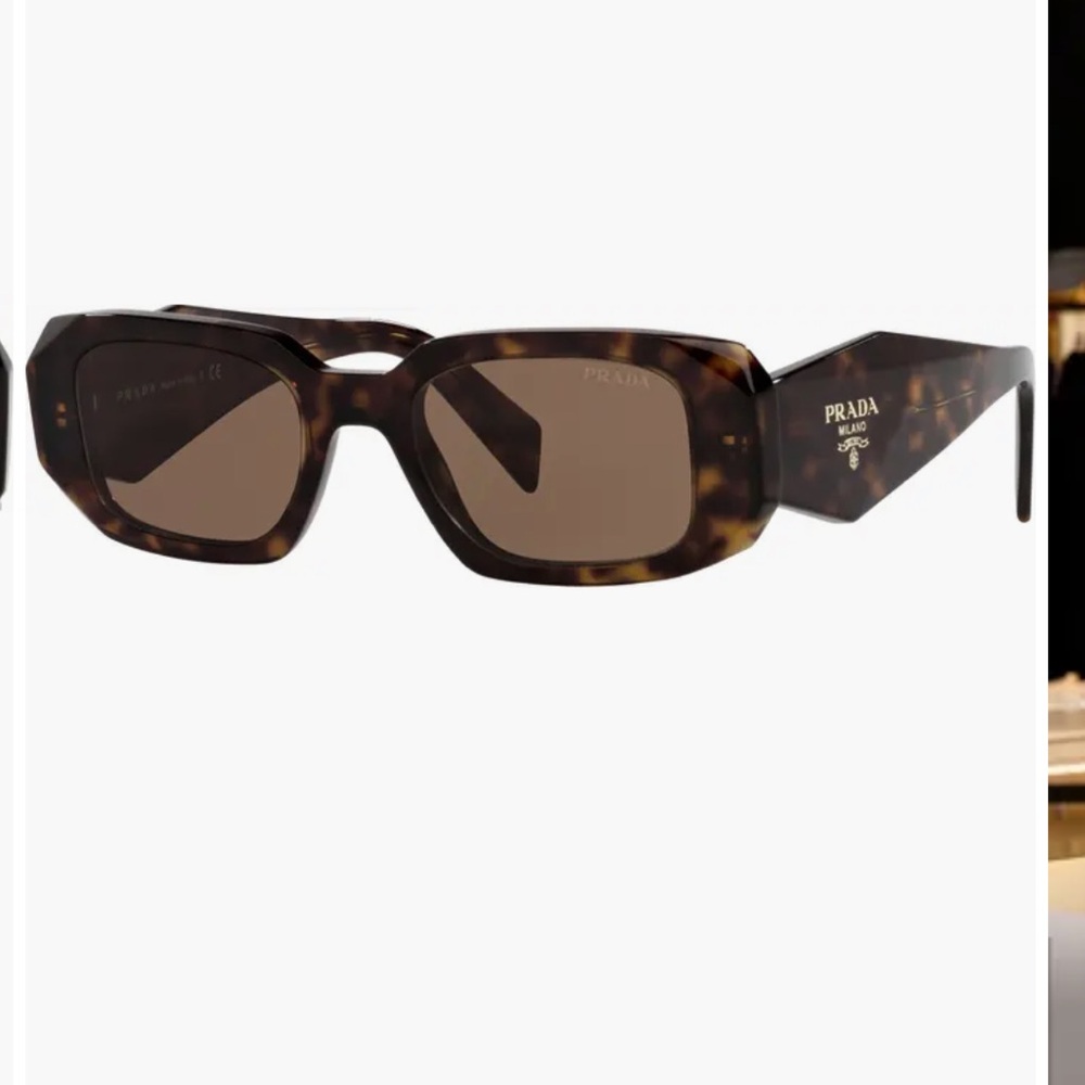 💯% PRADA NWOT WOMEN’S SYMBOLE SUNGLASSES IN BROWN/HAVANA